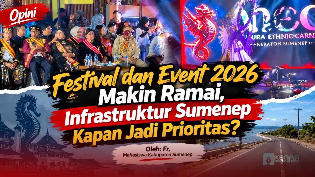 Festival dan Event 2026 Makin Ramai, Infrastruktur Sumenep Kapan Jadi Prioritas?