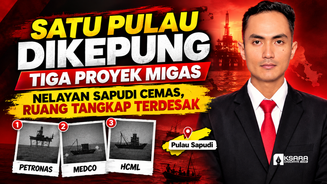 Satu Pulau Dikepung Tiga Proyek Migas, Nelayan Sapudi Cemas Ruang Tangkap Terdesak