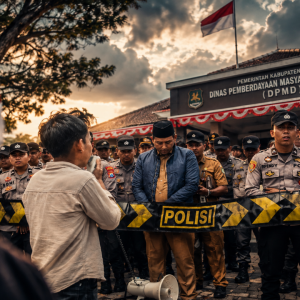 GPS Kembali Geruduk DPMD Sumenep! Tuntutan Akhirnya Ditandatangani, Siap Gelar Aksi Lagi Jika Diabaikan